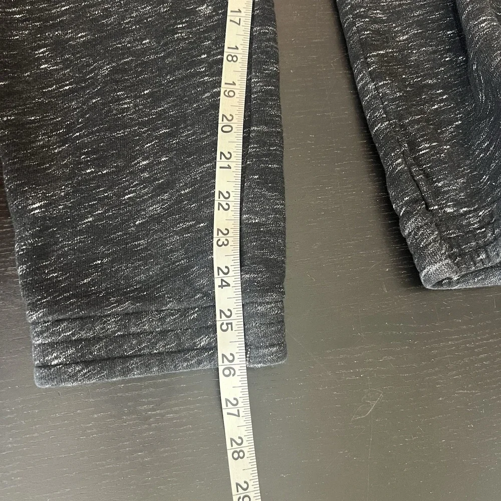 Alex Mill Jogger Sweatpants Men's Sz XL Black Tapered Slim Melange Cotton Jersey - Picture 13 of 13